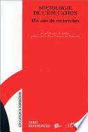 Sociologie de l'education