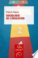 Sociologie de l'éducation