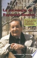 Sociologie de Raymond Boudon La