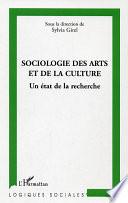 Sociologie des arts et de la culture