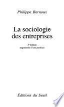 Sociologie des entreprises (La)