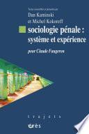 Sociologie pénale : système et expérience