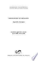 Sociologies et religion