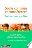 Socle commun et compétences