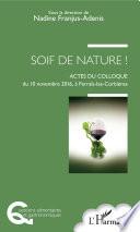 Soif de Nature !