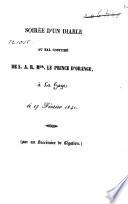 Soirée d'un diable au bal costumé de S.A.R. Mgr. le Prince d'Orange, à La Haye, le 17 février 1841