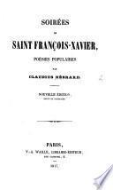 Soirées de Saint François-Xavier, poésies populaires. Nouvelle Edition