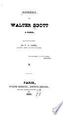 Soirées de Walter Scott á Paris