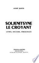 Soljenitsyne le croyant