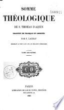 Somme théologique de S. Thomasd'Aquin