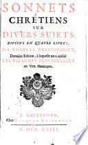 Sonnets chretiens sur divers sujet