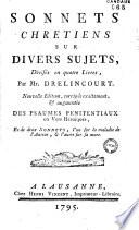 SONNETS