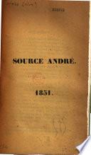 Source André. (Histoire de la source)