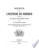 Sources de l'histoire de Roubaix
