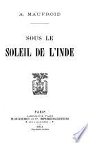 Sous le soleil de l'Inde
