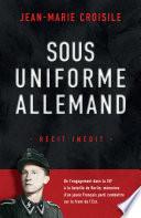 Sous uniforme allemand