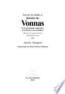 Souvenir des familles et histoire de Vonnas et des principales seigneuries de la Bresse et de la Dombes