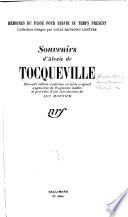 Souvenirs d'Alexis de Tocqueville