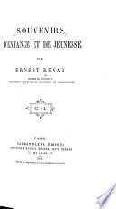 Souvenirs d'enfance et de jeunesse