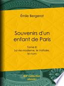Souvenirs d'un enfant de Paris