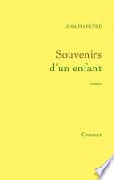 Souvenirs d'un enfant