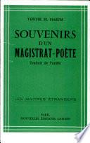 Souvenirs D'un Magisitart-poete
