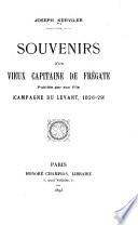 Souvenirs d'un vieux capitaine de frégate