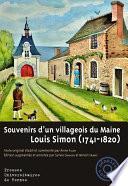 Souvenirs d'un villageois du Maine