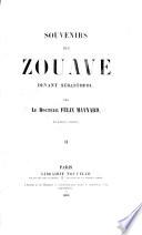 Souvenirs d'un Zouave devant Sébastopol