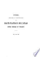 Souvenirs d'une exploration scientifique dans le nord de l'Afrique