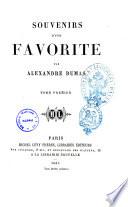 Souvenirs d'une favorite par Alexandre Dumas