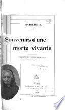 Souvenirs d'une morte vivante