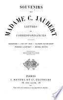 Souvenirs de Madame C. Jaubert