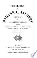 Souvenirs de madame C. Jaubert
