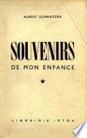 Souvenirs de mon enfance