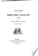 Souvenirs du théâtre anglais à Paris