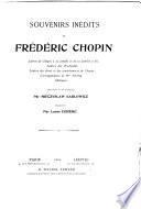 Souvenirs inédits de Frédéric Chopin