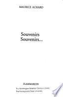 Souvenirs, souvenirs--