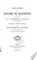 Souvenirs sur Madame de Maintenon