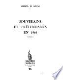 Souverains et prétendants en 1964