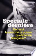 Spéciale dernière