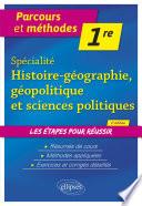 Spécialité Histoire-géographie, géopolitique et sciences politiques - Première