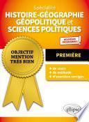 Spécialité Histoire-géographie, géopolitique et sciences politiques - Première - Nouveaux programmes