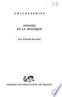 Spinoza et la politique