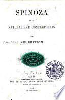 Spinoza et le naturalisme contemporain