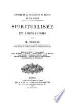 Spiritualisme et Libéralisme