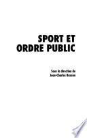 Sport et ordre public