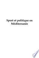 Sport et politique en Méditerranée