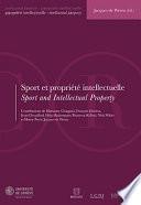 Sport et propriété intellectuelle / Sport and intellectual property