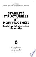 Stabilité structurelle et morphogénèse